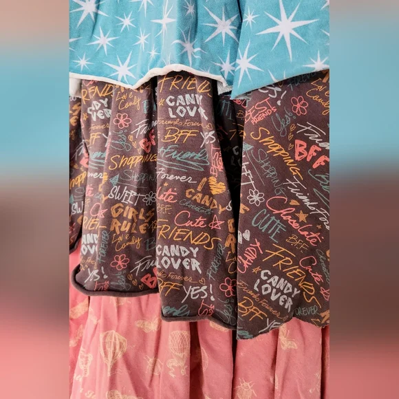 Matilda Jane 'Paint By Numbers' Patterned Layered Dress - Picture 5 of 6